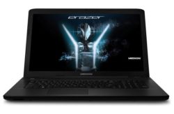 Medion Erazer P7643 17.3 Inch Ci7 8GB 1TB 256GB SSD Laptop